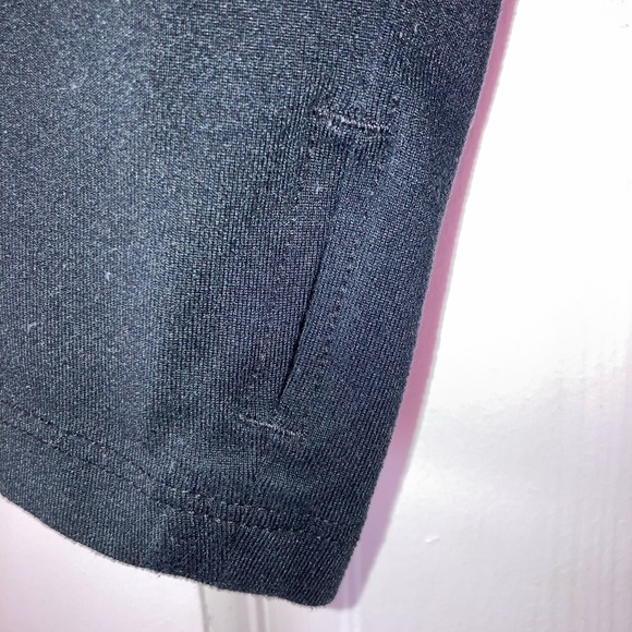 Nike Black Long Sleeve Cropped Top S - Picture 3 of 7